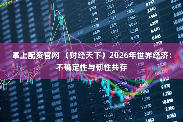 掌上配资官网 （财经天下）2026年世界经济：不确定性与韧性共存
